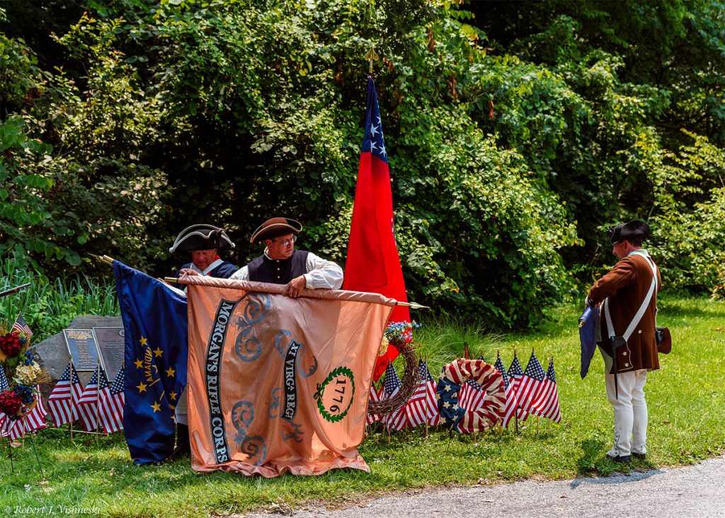 July 4th Ceremony: Retiring The Colors